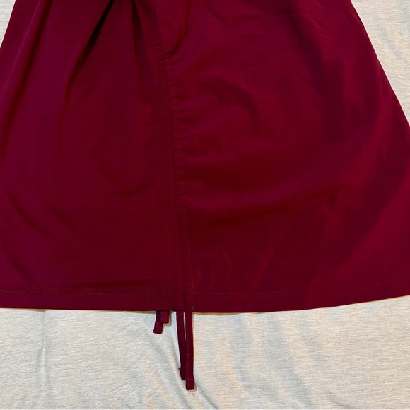 Wine/Burgundy Maternity Scrub Set - Easy Stretch - Small - Picture 8 of 8